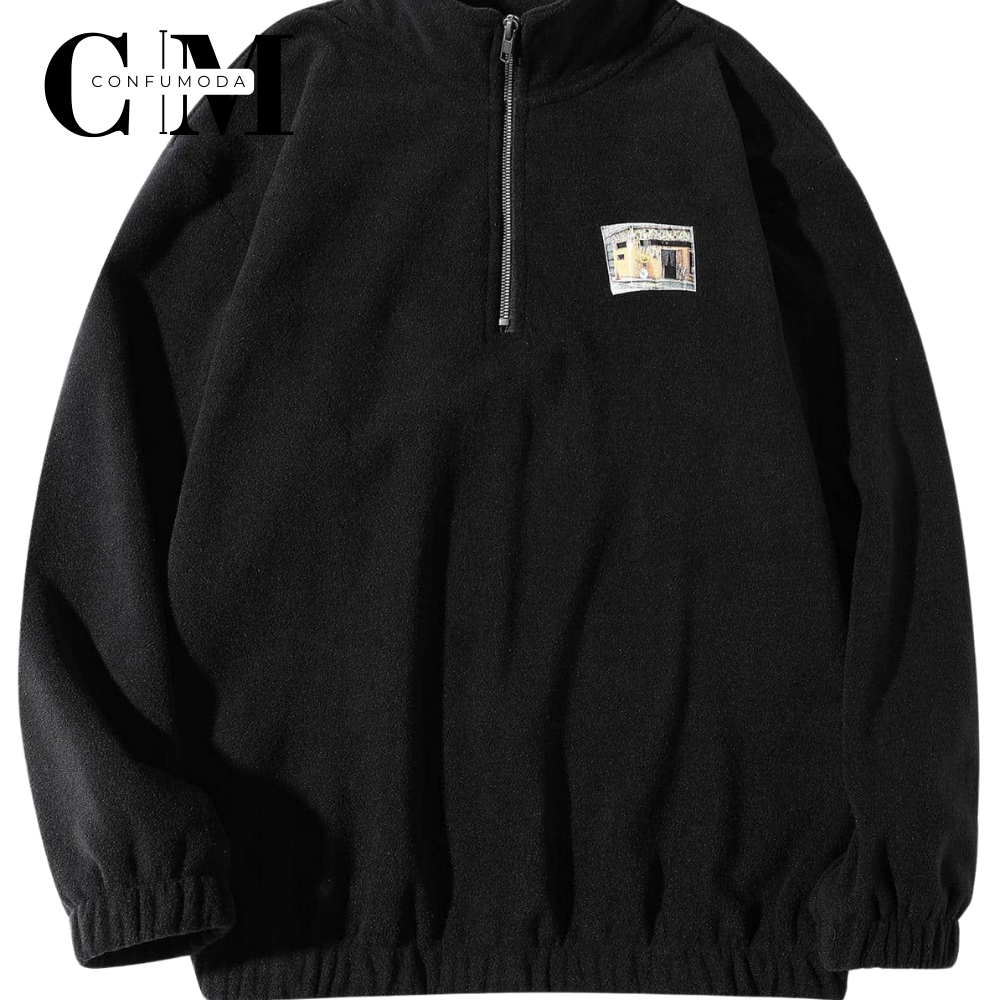 Sudadera Polar de Uso Diario – Cómoda y Versátil, Ideal para Atuendos Casuales, Unisex