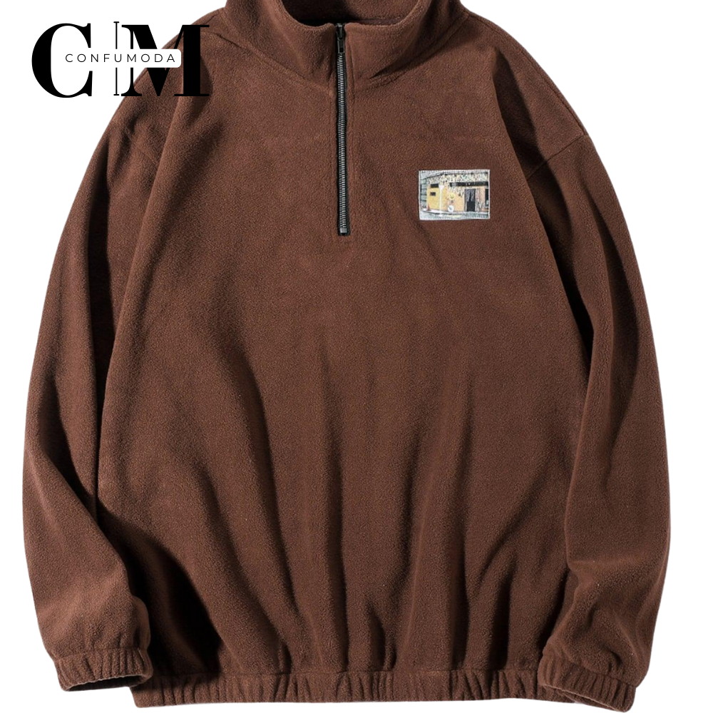 Sudadera Polar de Uso Diario – Cómoda y Versátil, Ideal para Atuendos Casuales, Unisex