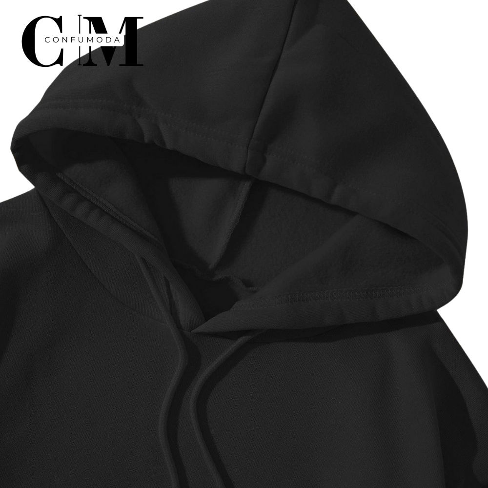 Sudadera con Mensaje 'Felicidad y Buena Suerte' – Unisex