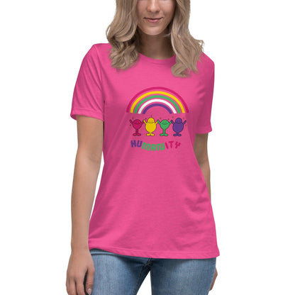 Camiseta suelta "Colores-humanity" - TopShopperSpot