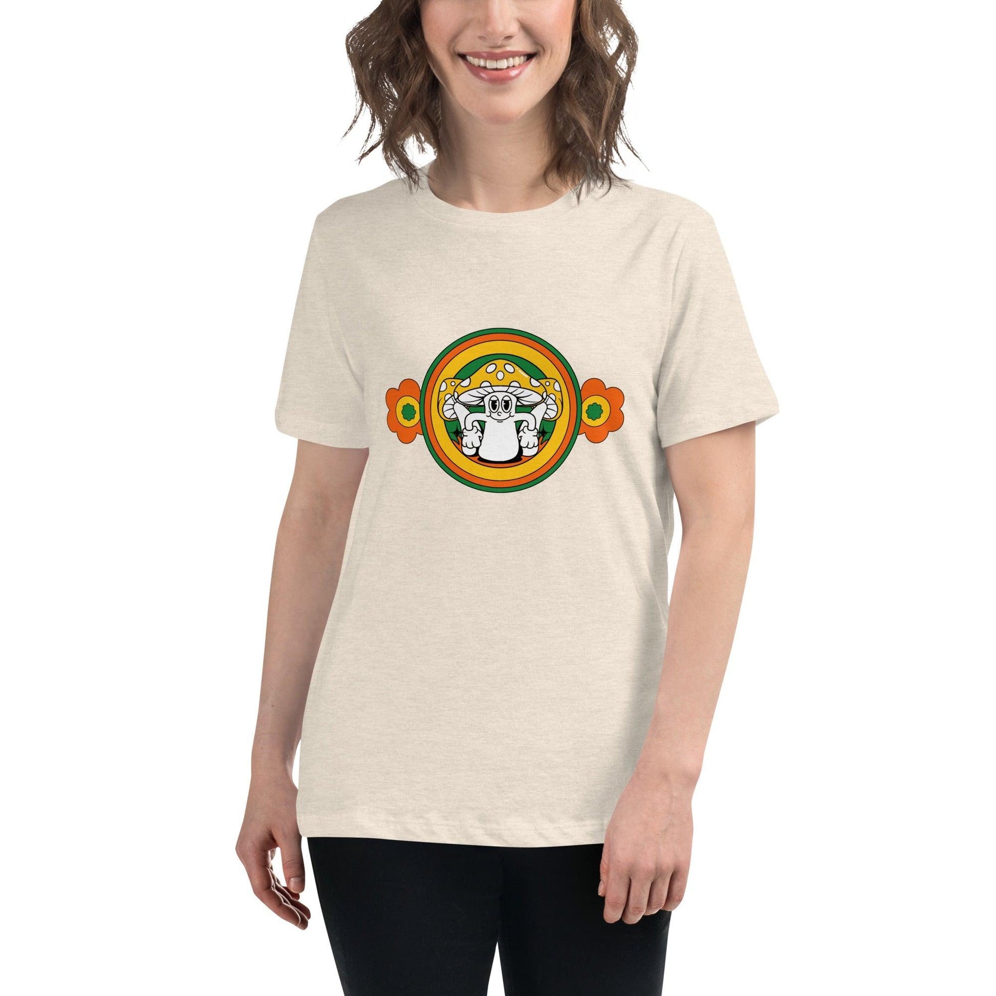 Camiseta suelta "Setita floral" - TopShopperSpot