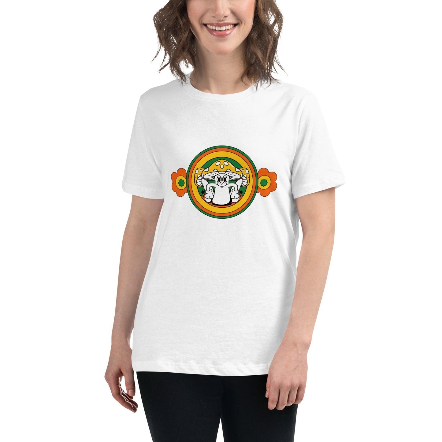 Camiseta suelta "Setita floral" - TopShopperSpot